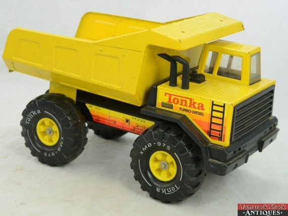 1980's Vintage Tonka Turbo Diesel Mighty Dump By AntiqueShack