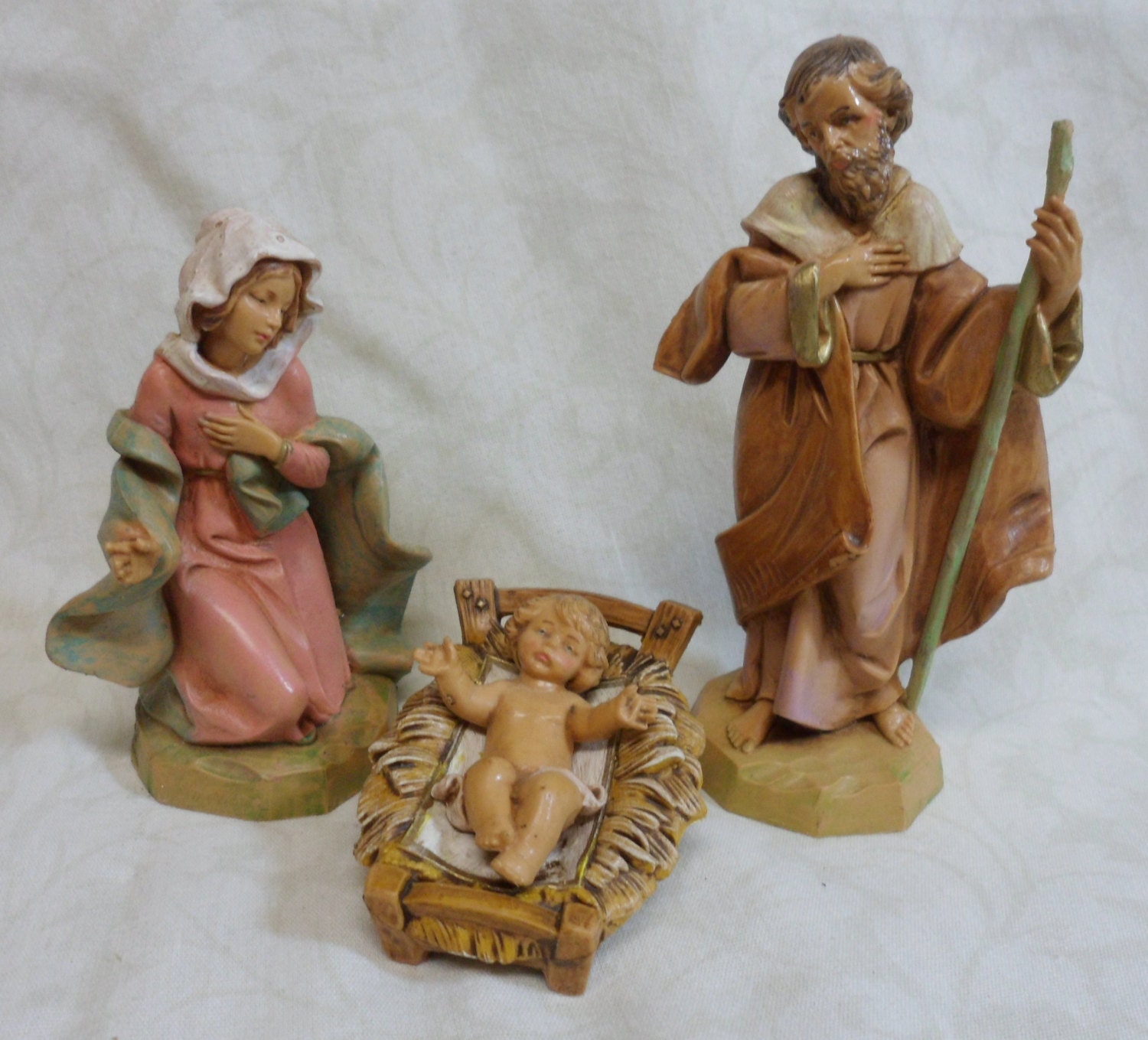 1991 fontanini the holy family 5 nativity set italian 1991 fontanini the holy family 5 nativity set italian
