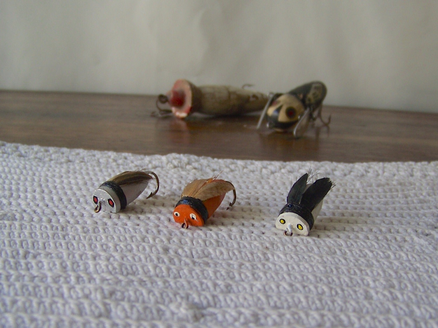 Vintage Bass Bugs Fishing Lures Fishing Tackle by ...