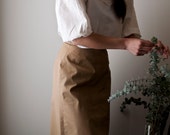Brown neutral skirt