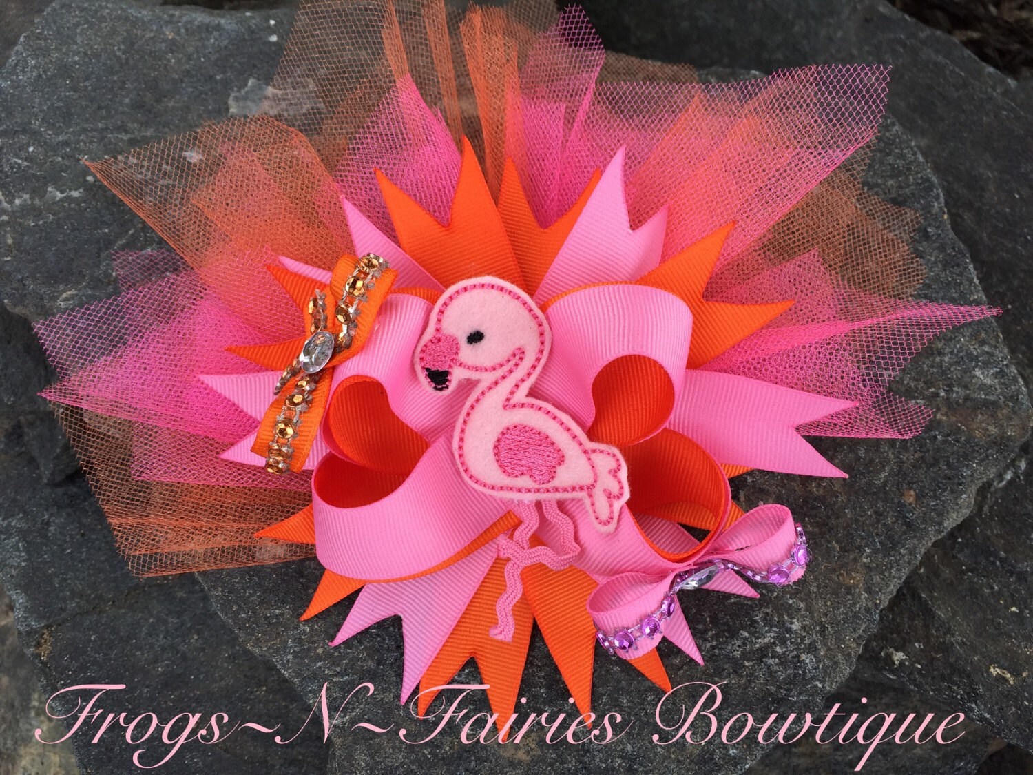 Pink Flamingo Boutique Hairbow