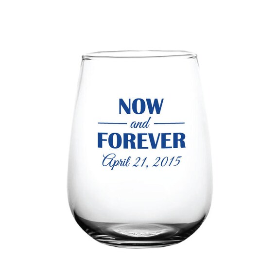 Wedding Favors Wine Glasses 48 Custom Personalized 17oz