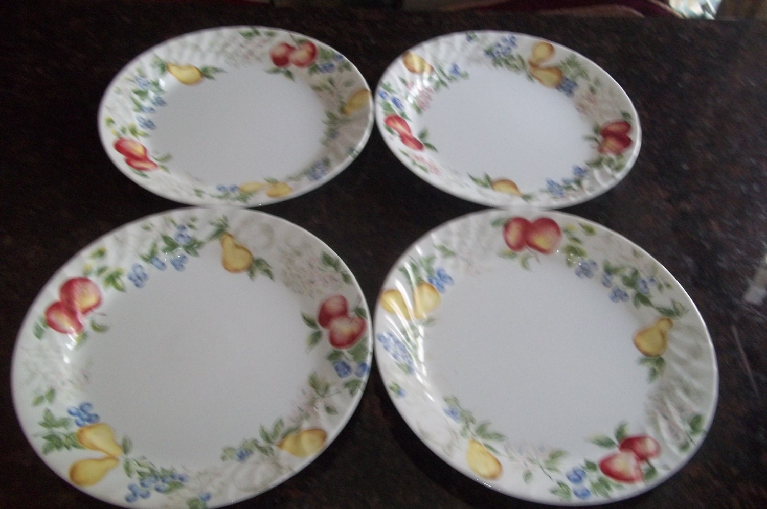 4 Corelle Chutney Dinner Plates
