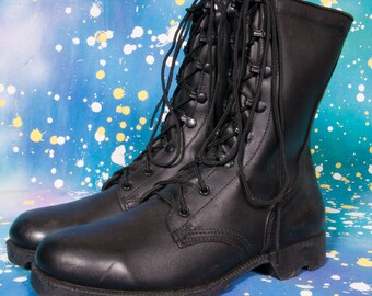 extra wide military boots