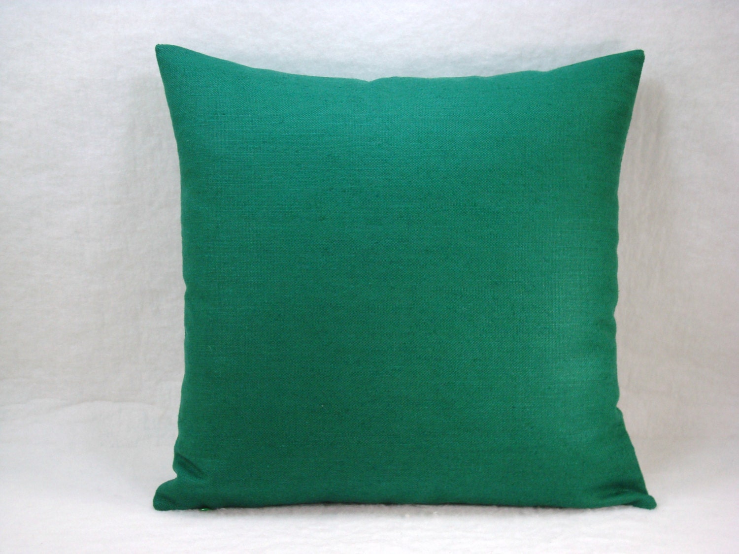 Jade Green Pillow Jade Green Linen Pillow Linen Pillow