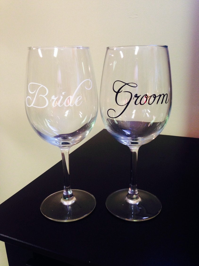 wedding wine glasses