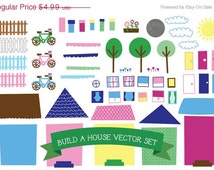 ... Clip Art Create Your Own Custom House and Neighborhood Kit Download