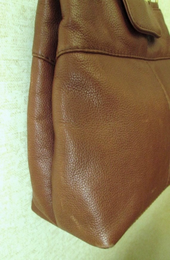 Stone Mountain shoulder bag leather satchel tote bag long