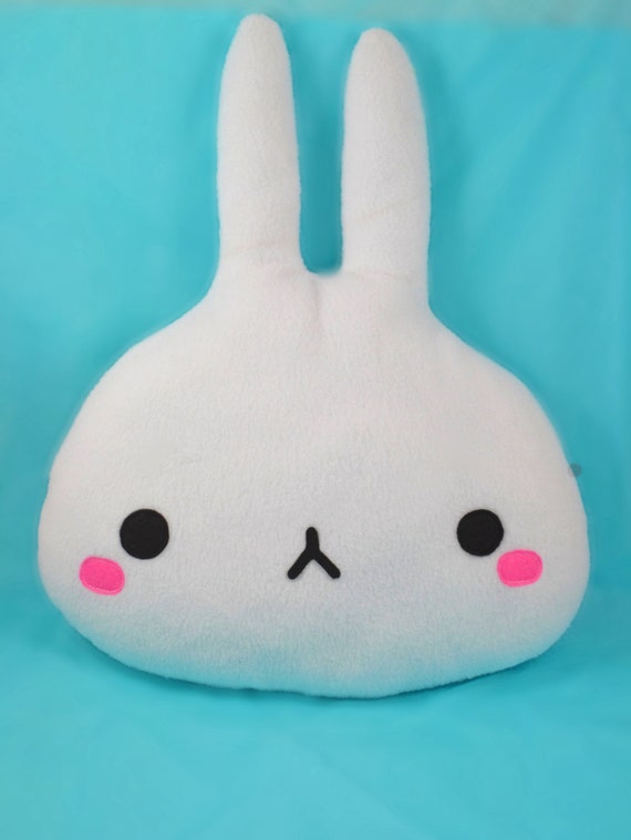 Bunny soft pillow / plush toy / home decor / nursery by Plusheez