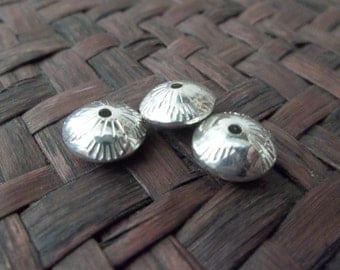 Artist Crafted Southwestern Sterling Silver Bead