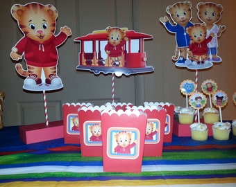 Items similar to Daniel Tiger Party Pack, Daniel Tiger Party, Daniel