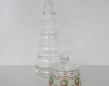 Popular items for glass candy jar on Etsy