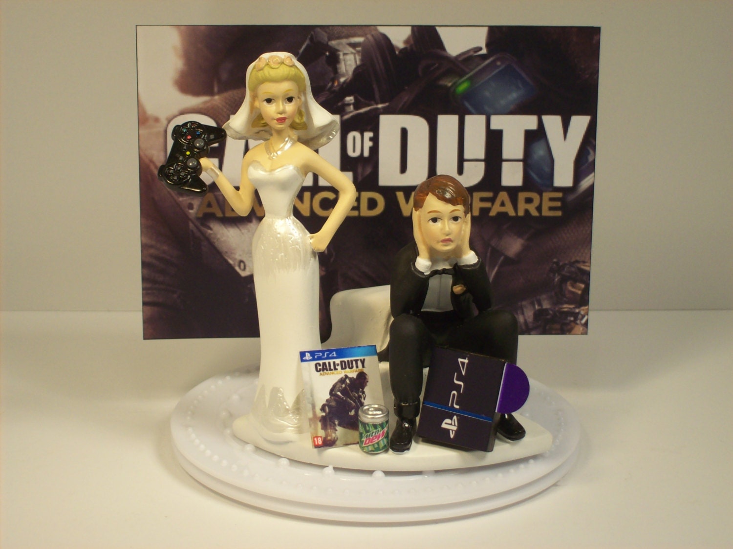 Customizable Wedding Cake Toppers