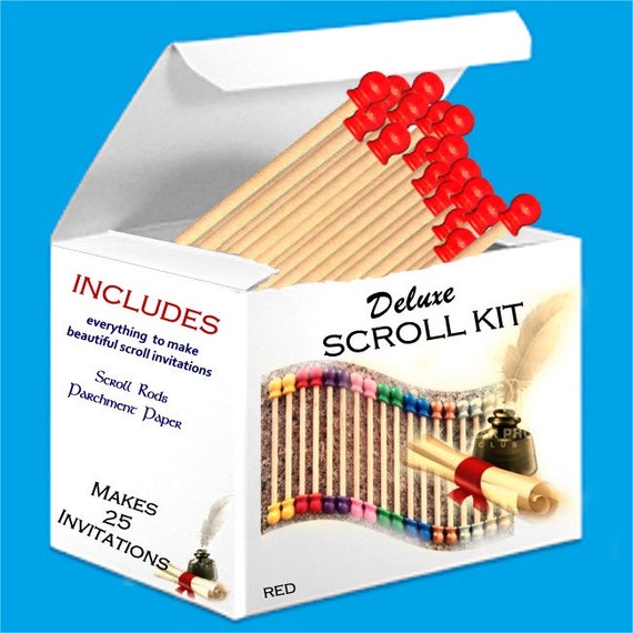 Scroll Invitation Kits 3