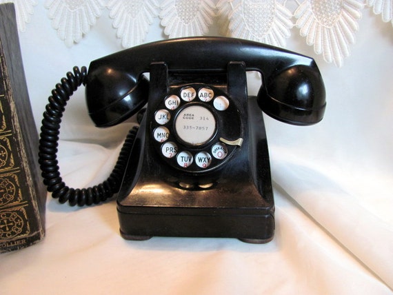 1940s Western Electric BAKELITE Telephone