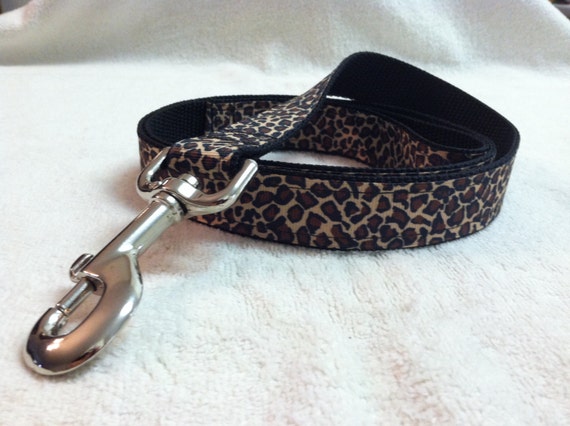 Leopard Cheetah Custom Dog Leash