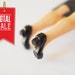 SALE! Lady legs bookmarks. Black shoes in the book. Elegant gift. For her
