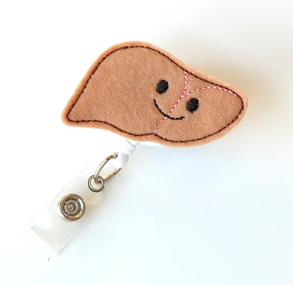 dentists gifts unique Reel Gifts Hepatologist Badge  Nurse Transplant  Liver  Felt  Larry