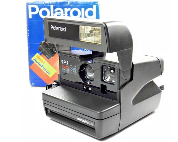 Polaroid 636 Auto Focus Vintage 1990's Instant by EcoRetroStore