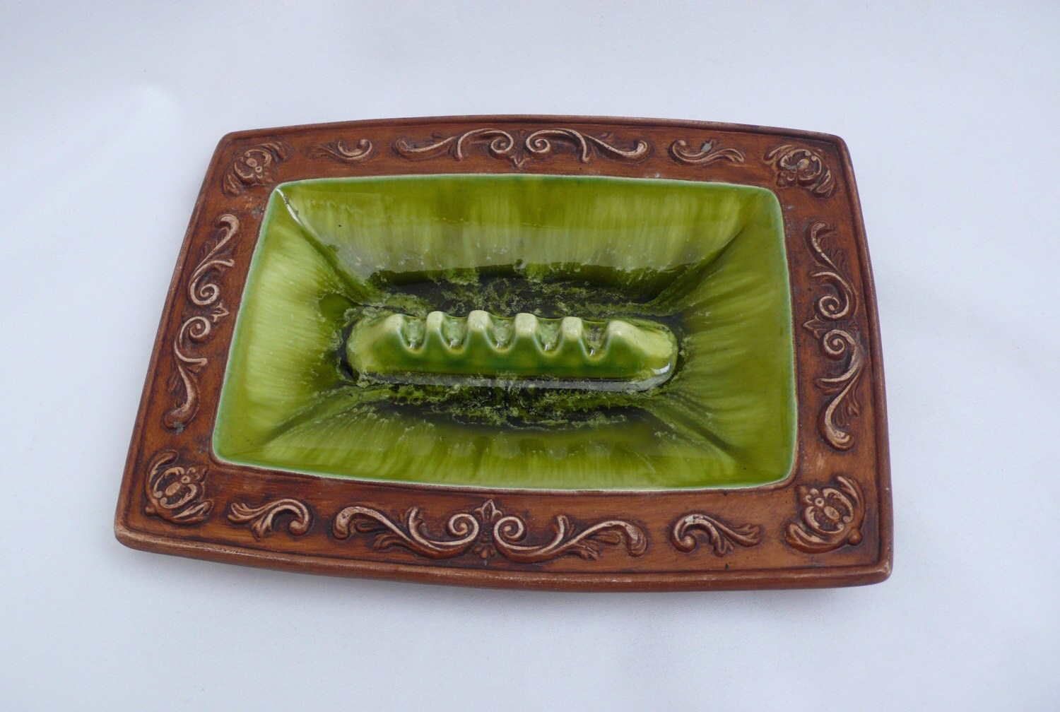 Vintage Treasure Craft Ceramic Ashtray California Pottery