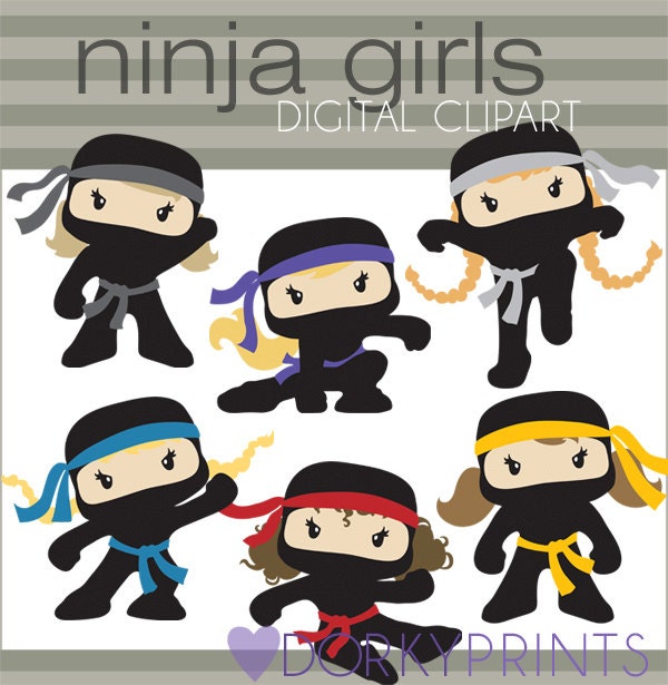 girl ninja clipart - photo #9