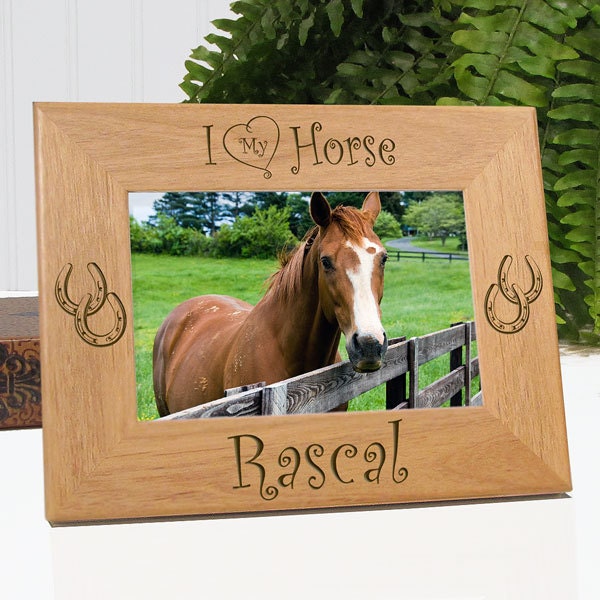 I Love My Horse Picture Frame