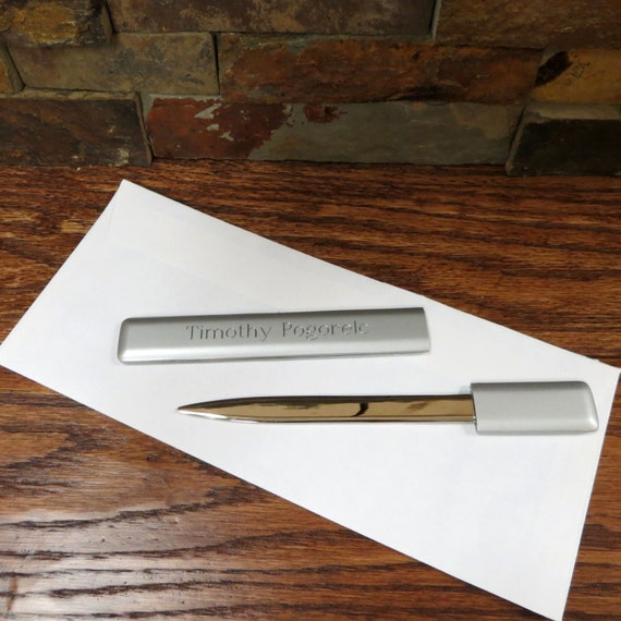 Personalized Letter Opener Office Corporate Gift Desk