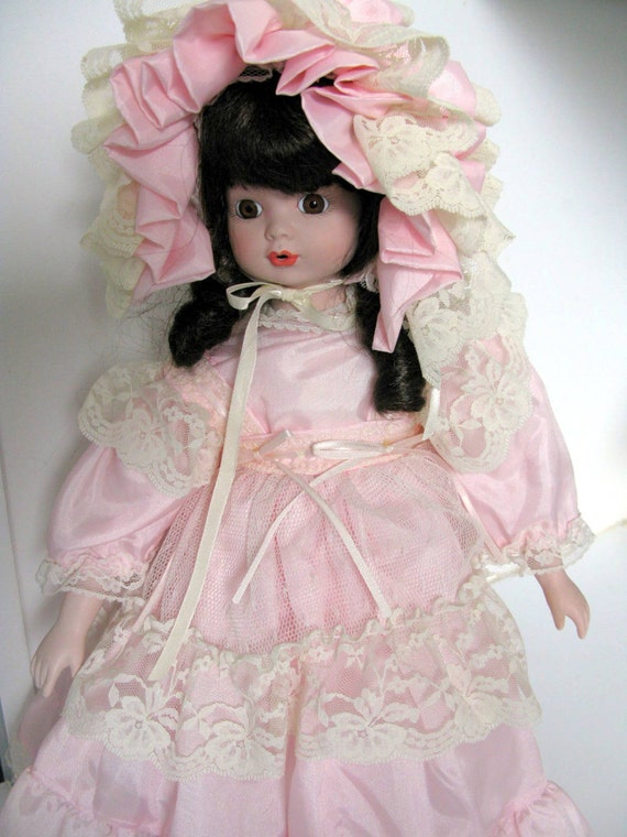Collectors Choice Seymour Mann Porcelain Doll by greenleafvintage1