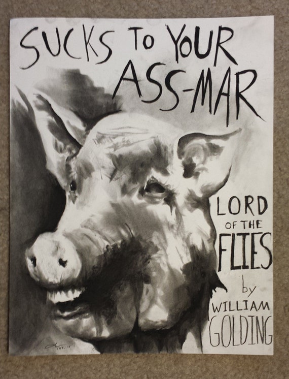Lord of the Flies Original Drawing by RyanSheffield on Etsy