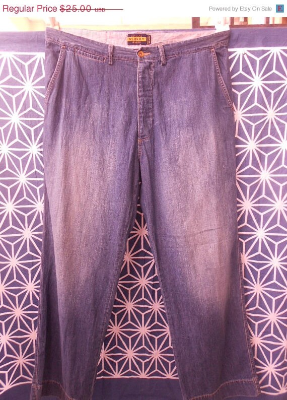 Rugby by Ralph Lauren denim pants jeans Sz 38 by CheAmeVintage