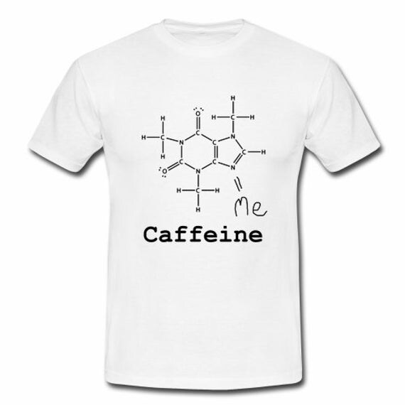 powered by caffeine t shirt