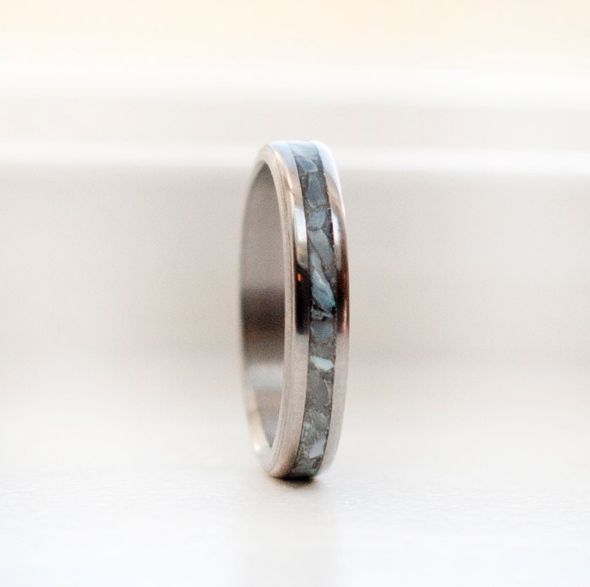 Womens Wedding Band Mens Wedding Band Mother of Pearl Stacking