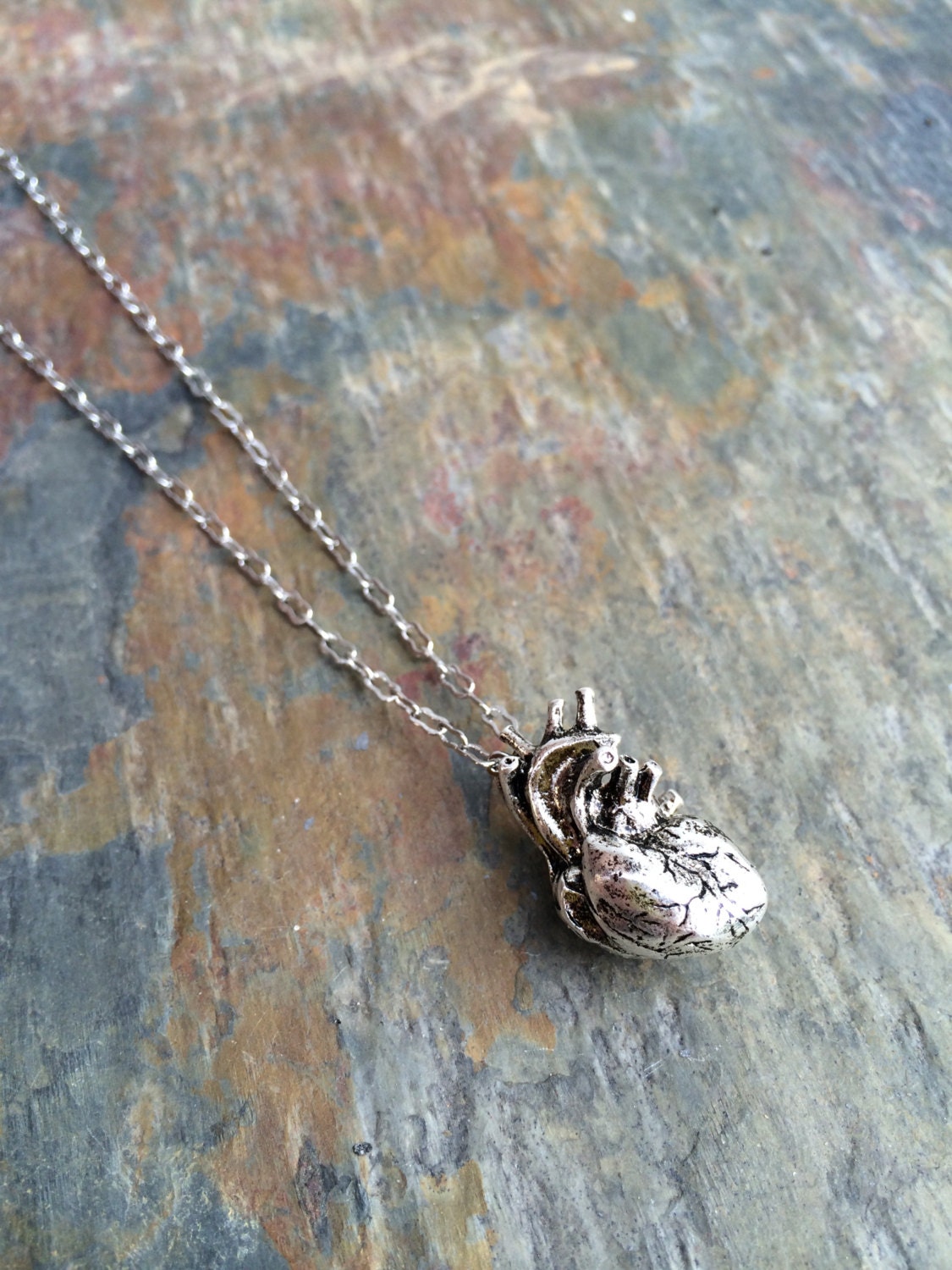 Anatomical Heart Necklace