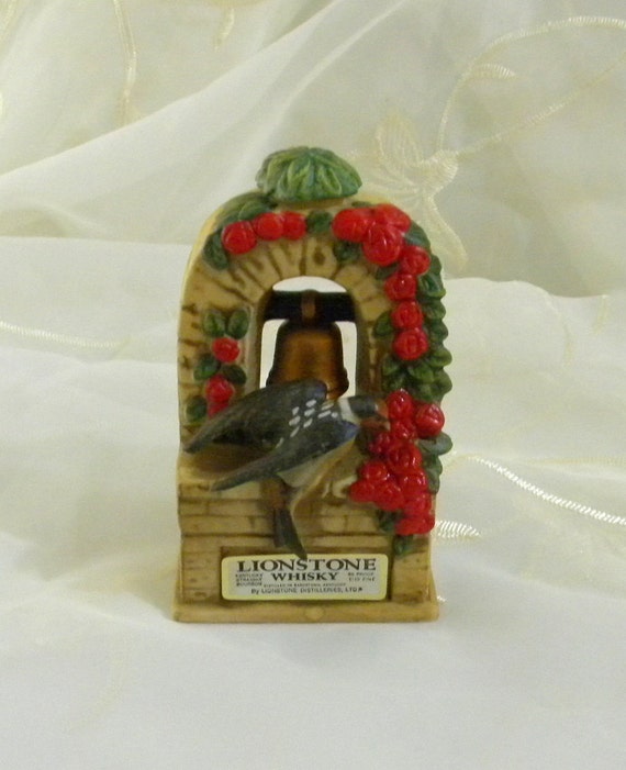 Vintage 1974 Lionstone Whisky Decanter Made for San by RitasGarden
