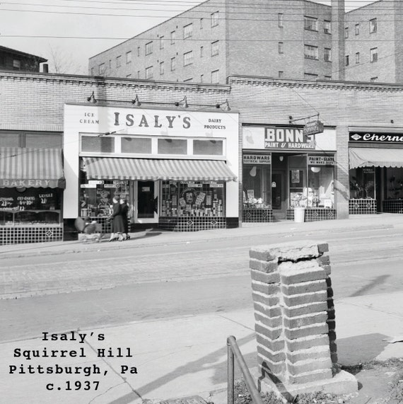 Vintage Isaly's Squirrel Hill Pittsburgh Pa by BlissedOutDesign