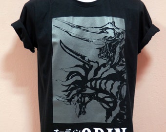 FFXIV a realm reborn ODIN HNM Elite design - Unisex Adult T-Shirt Black Tshirt