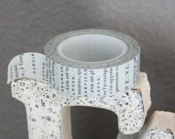 Old Book Washi Tape