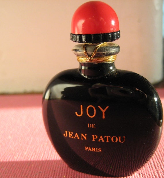 Vintage Joy Jean Patau Blue Cobalt Perfume Bottle by SilverElves
