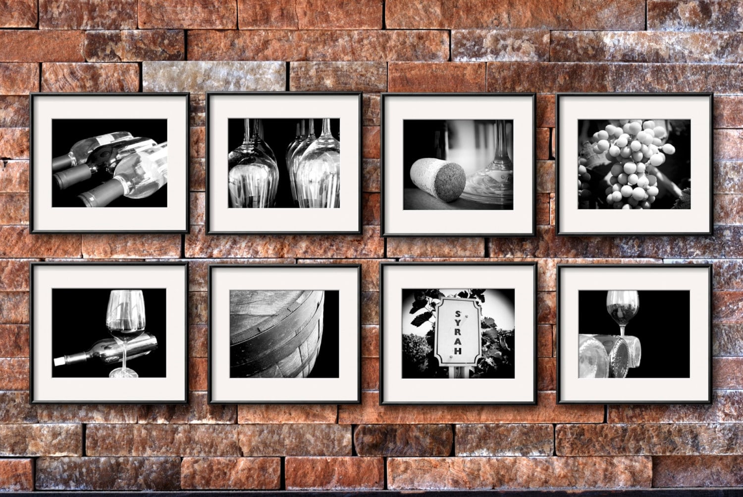Restaurant Kitchen Photography wine photography set of 8 5x7 or 8x10 prints wine print set Restaurant Kitchen Photography wine photography set of 8 5x7 or 8x10 prints wine print set