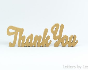 Wooden Thank You sign. Freestanding Thank You sign. Thank You Table Sign. Wedding Table Sign. Photo Prop