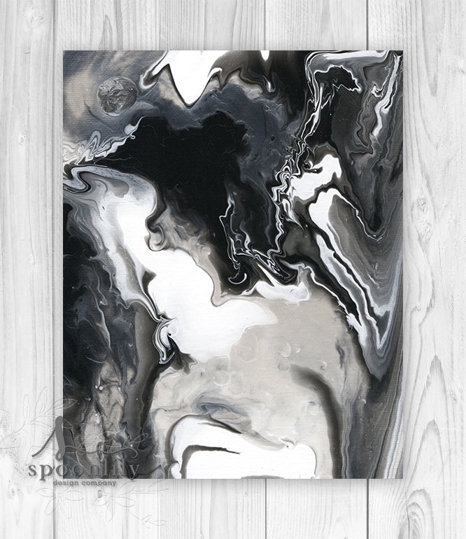 Contemporary Marble Wall Art Orginal Abstract GICLEE PRINT