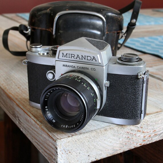 Working Vintage Miranda F SLR 35mm Film by VintagePhotoAndCo