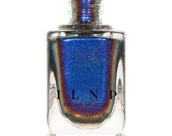 Cygnus Loop (H) - Blue, Purple, Red, Orange, Yellow Holographic Ultra Chrome Color Shifting Nail Polish