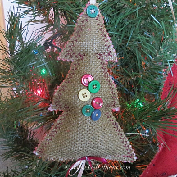 primitive christmas tree ornament fabric christmas tree primitive christmas tree ornament fabric christmas tree
