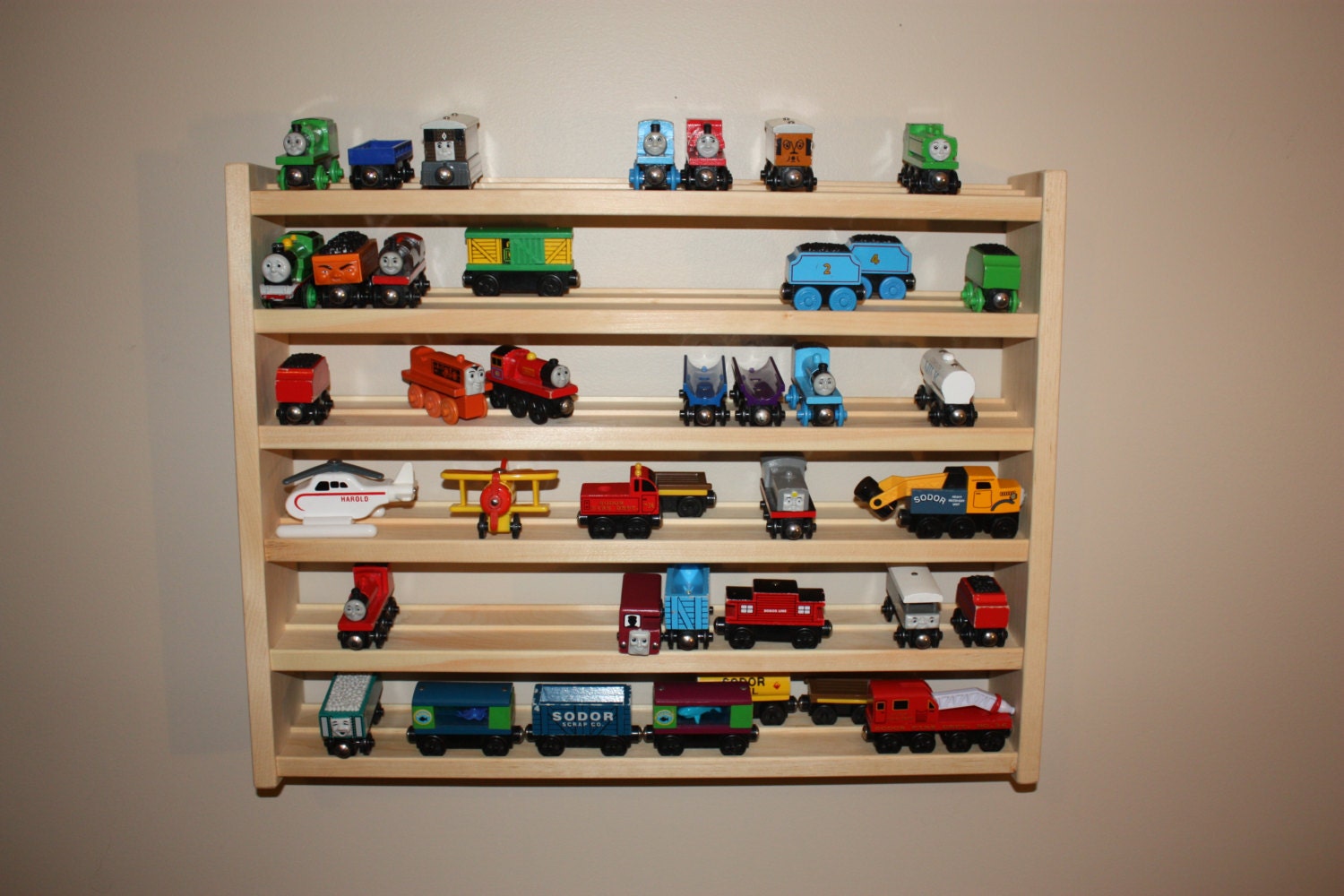 thomas the train storage bench