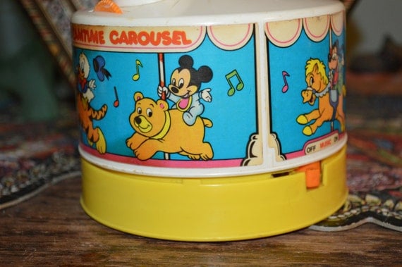 Disney Dreamtime Carousel Music Box and Projector