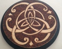 Popular items for celtic wood burning on Etsy