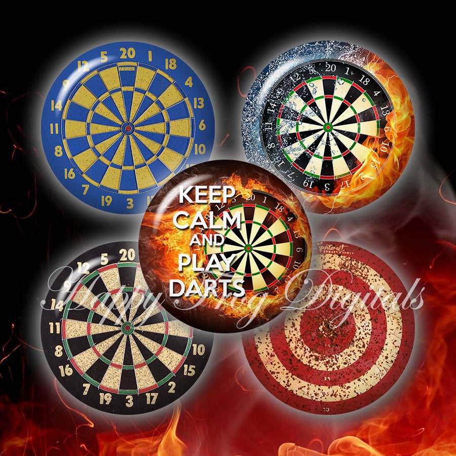 Dartboard 1.5 1 30 mm 25 mm circles Digital