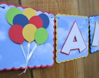 Disney Pixar Up High Chair Banner