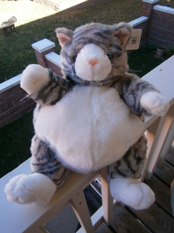 fat cat stuffed toy